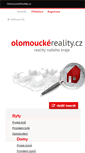 Mobile Screenshot of olomouckereality.cz